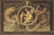 Gustav Klimt Idyll (mk20) USA oil painting reproduction